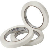 White General Purpose Strapping Tape, 2.7 mils Thick, 12 mm (47/100") x 54.864 m (180')  The Estey Group