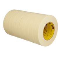 Scotch&reg; High Performance Masking Tape 231, 12 mm (1/2") x 55 m (180'), Beige The Estey Group