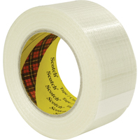 Scotch&reg; Bi-Directional Filament Tape 8959, 5.7 mils Thick, 50 mm (2") x 50 m (164')  The Estey Group
