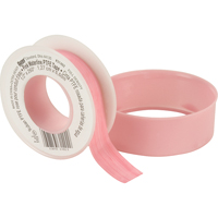 Teflon&reg; Tape - Water Lines Thread, 260" L x 1/2" W, Pink The Estey Group
