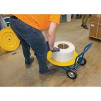 Strapping Dispenser, Polyester/Steel/Polypropylene Straps, 16"/8" Core Dia., 3"/8"/6" Roll Width The Estey Group