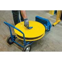 Strapping Dispenser, Polyester/Steel/Polypropylene Straps, 16"/8" Core Dia., 3"/8"/6" Roll Width The Estey Group