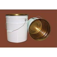 Pail with Lid, Metal, 20 L The Estey Group