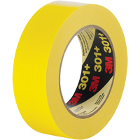 301+ Performance Masking Tape, 12 mm (1/2") x 54.8 m (180'), Yellow The Estey Group