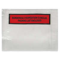 Packing List Envelope, 4-1/2" L x 5-1/2" W, Backloading Style The Estey Group