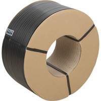 Strapping, Polypropylene, 1/2" W x 7200' L, Black, Manual Grade The Estey Group