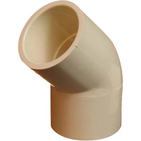 Raccord coude 45° Flowguard Gold, Standard, PVC-C, 1/2" The Estey Group