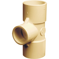 Raccord en T Flowguard Gold, R&eacute;ducteur, PVC-C, 3/4" x 3/4" x 1/2" The Estey Group