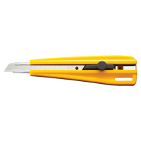Precision Knife, 9 mm, Silver, Plastic Handle The Estey Group