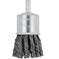 Shaft Mounted Knot Twisted End Brush, 1-1/8" Dia. x 1/4" Arbor The Estey Group
