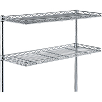 Cantilever Shelves, 24" W x 12" D The Estey Group