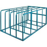 Supports verticaux standards pour rev&ecirc;tements en feuilles, 84" la x 50" p x 36-3/4" h, Capacit&eacute; de 4000 lb The Estey Group