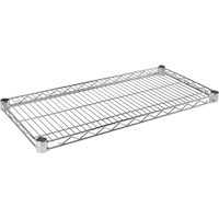 Wire Shelf for Heavy-Duty Chromate Wire Shelving, 30" W x 14" D, 800 lbs. Capacity The Estey Group