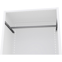 Support pour barre de suspension de rayonnage enclenchable Interlok The Estey Group