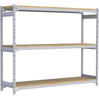 &eacute;tag&egrave;re-classeur de grande largeur, Acier, 3 Tablettes, 72" la x 18" p x 60" h The Estey Group