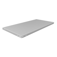 Tablette &agrave; corni&egrave;re perfor&eacute;e, Acier galvanis&eacute;, 36" la x 18" p The Estey Group