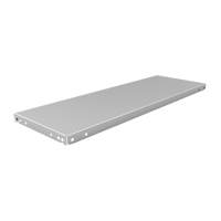 Slotted Angle Shelf, Galvanized Steel, 48" W x 12" D The Estey Group