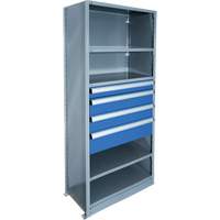 Cabinet d'entreposage &agrave; tiroirs int&eacute;gr&eacute; Interlok The Estey Group