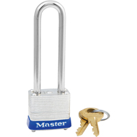 Cadenas, Argent, Cl&eacute;s identiques, Acier lamin&eacute;, Largeur de 1-1/8" The Estey Group