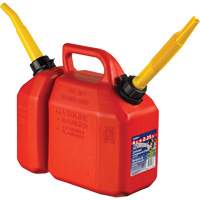 Combo Jerry Can Gasoline/Oil, 2.17 US Gal/8.25 L, Red, CSA Compliant/ULC The Estey Group