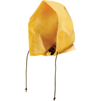 Neo-Slick Chemical & Acid Resistant Rain Hood, One Size, Yellow, PVC The Estey Group