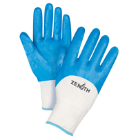 Gants enduits et tricot&eacute;s sans coutures de poids moyen, 10/T-Grand, R&ecirc;vetement Nitrile, Calibre 13, Enveloppe en Coton The Estey Group