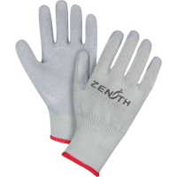 Gants enduits &agrave; doublure confortable en caoutchouc naturel, 9/Grand, R&ecirc;vetement Latex de caoutchouc, Calibre 10, Enveloppe en Polyester/Coton The Estey Group