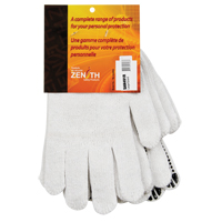 Gants tricot&eacute;s &agrave; pois, Poly/coton, Un c&ocirc;t&eacute;, Calibre 7, Grand The Estey Group