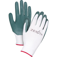Gants enduits confortables de premi&egrave;re qualit&eacute;, 10/T-Grand, R&ecirc;vetement Nitrile, Calibre 13, Enveloppe en Polyester The Estey Group