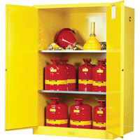 Armoires Sure-Grip EX pour produits inflammables, 90 gal., 2 Porte(s), 43" La x 65" h x 34" p The Estey Group