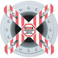 Danger Man-Way Cross Barrier The Estey Group