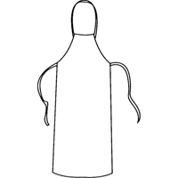 Apron, Tyvek&reg; 400, White, 28" W x 36" L The Estey Group