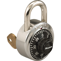 Padlock, Combination, Hardened Steel, 1-7/8" Width The Estey Group