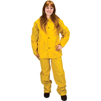 V&ecirc;tements imperm&eacute;ables RZ100, Polyester/PVC, Petit, Jaune The Estey Group