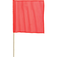 Traffic Safety Flags, Mesh, With Handle The Estey Group