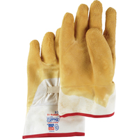 Nitty Gritty&reg; Coated Gloves, 10/Large, Rubber Latex Coating, Cotton Shell The Estey Group