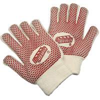 Red Brick&reg; Reversible Terrycloth Gloves, Cotton, Double Sided, 10 Gauge, Large The Estey Group