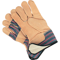 Gant pour ajusteur doubl&eacute;s pour l'hiver r&eacute;sistant &agrave; l'abrasion, Grand, Paume en Cuir fleur de vache, Doublure en Molleton de coton The Estey Group