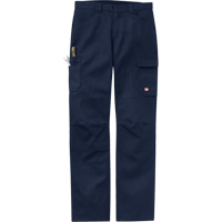 Pantalons performance pour atelier, Toile/Coton/Polyester, Bleu marine, Taille 30, Entrejambe 37 The Estey Group