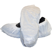 Cast "CPE" Embossed Shoe Covers, Large, Polyethylene, White The Estey Group