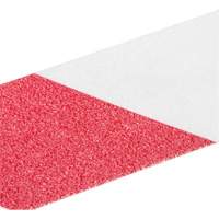 Ruban antid&eacute;rapant de premi&egrave;re qualit&eacute;, 2" x 60', Rouge & blanc The Estey Group