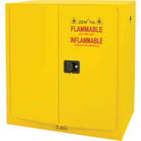 Armoire pour produits inflammables, 30 gal., 2 Porte(s), 43" La x 44" h x 18" p The Estey Group