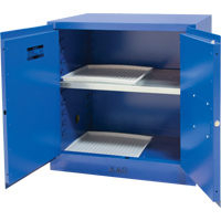 Corrosive Liquids Cabinet, 22 gal., 35" x 35" x 22" The Estey Group