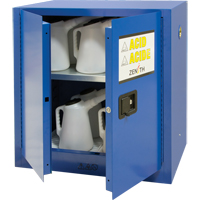 Corrosive Liquids Cabinet, 22 gal., 35" x 35" x 22" The Estey Group