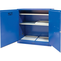 Corrosive Liquids Cabinet, 30 gal., 43" x 44" x 18" The Estey Group