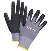Gants ZX-1 de premi&egrave;re qualit&eacute; compatibles avec les &eacute;crans tactiles, 9/Grand, R&ecirc;vetement Nitrile/Mousse de nitrile, Calibre 15, Enveloppe en Nylon The Estey Group
