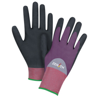 Gants enduits de premi&egrave;re qualit&eacute; ZX-2, 11/2T-Grand, R&ecirc;vetement Nitrile/Mousse de nitrile, Calibre 18, Enveloppe en Nylon The Estey Group