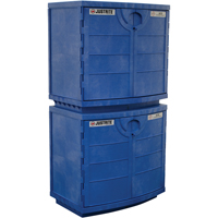 Polyethylene Corrosive/Acid Cabinet, 24 gal., 36" x 35" x 25" The Estey Group
