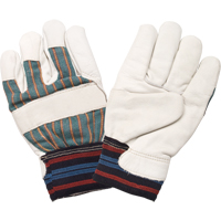 Gant pour le travail doubl&eacute;s pour l'hiver r&eacute;sistant &agrave; l'abrasion, Grand, Paume en Cuir fleur de vache, Doublure en Molleton de coton The Estey Group