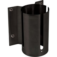 Wall Mounts for Build-Your-Own Crowd Control Barriers, Steel, Screw Mount The Estey Group